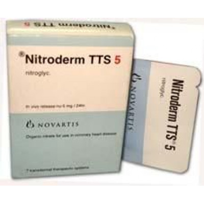 Nitroderm TTS 5 mg ( nitroglyserin ) 7 patches